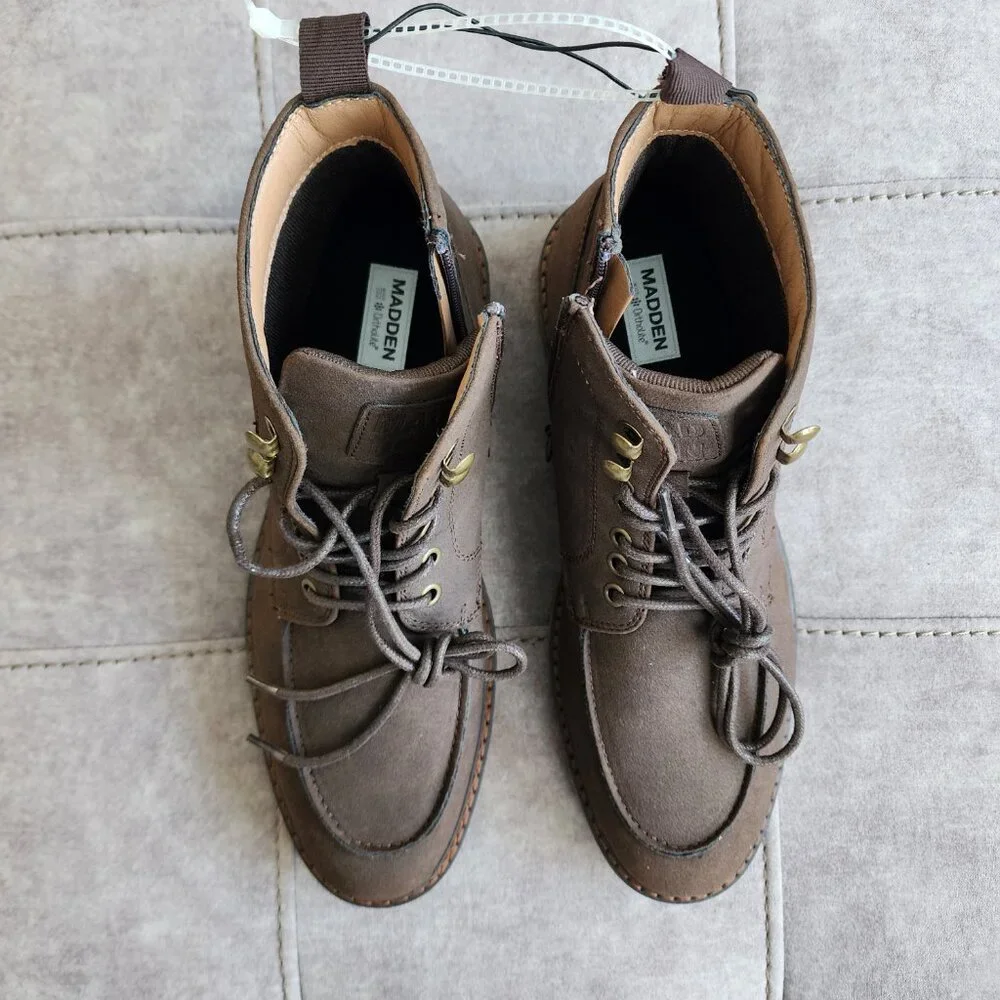 NEW Men's Madden Brycee Lug Sole Boot Size 9.5